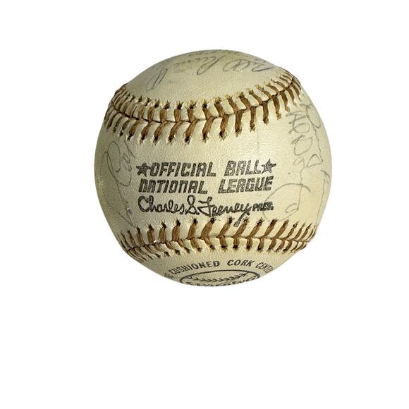 1970s Los Angeles Dodgers Signed Baseball - Picture 2 of 9